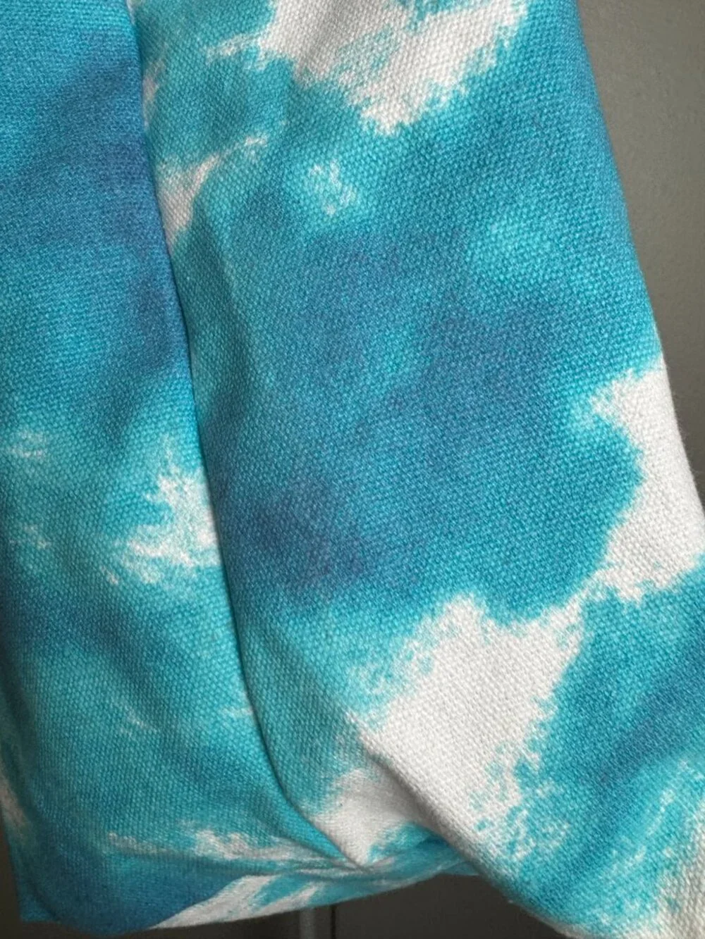 NWOT Canvas Large Tie Dye Tote